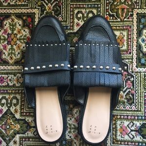 A New Day menswear inspired mules